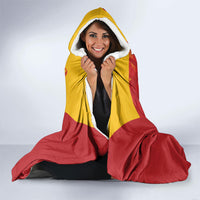 Custom Spain Rugby 2026 Hooded Blanket Vamos Los Leones Red Version