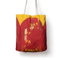 Custom Spain Rugby 2026 Tote Bag Vamos Los Leones Red Version
