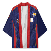 Custom Spain Rugby 2026 Kimono Vamos Los Leones Blue Version