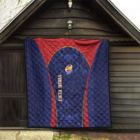 Custom Spain Rugby 2026 Quilt Vamos Los Leones Blue Version