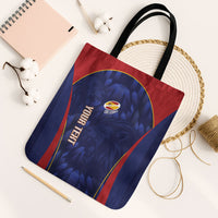 Custom Spain Rugby 2026 Tote Bag Vamos Los Leones Blue Version