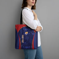 Custom Spain Rugby 2026 Tote Bag Vamos Los Leones Blue Version