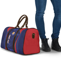 Custom Spain Rugby 2026 Travel Bag Vamos Los Leones Blue Version