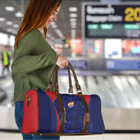 Custom Spain Rugby 2026 Travel Bag Vamos Los Leones Blue Version