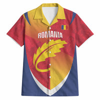 Custom Romania Rugby 2026 Hawaiian Shirt Stejarii Oak Leaf Symbol