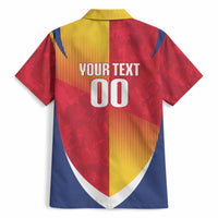 Custom Romania Rugby 2026 Hawaiian Shirt Stejarii Oak Leaf Symbol