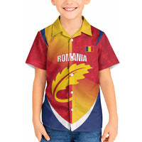 Custom Romania Rugby 2026 Hawaiian Shirt Stejarii Oak Leaf Symbol