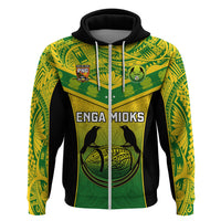 Papua New Guinea Rugby Hoodie Enga Mioks PNG Polynesian Pattern - Wonder Print Shop