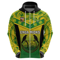 Papua New Guinea Rugby Hoodie Enga Mioks PNG Polynesian Pattern - Wonder Print Shop