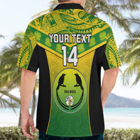 Custom Papua New Guinea Rugby Hawaiian Shirt Enga Mioks PNG Polynesian Pattern - Wonder Print Shop