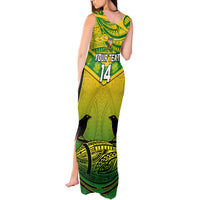 Custom Papua New Guinea Rugby Tank Maxi Dress Enga Mioks PNG Polynesian Pattern - Wonder Print Shop