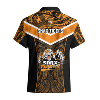 Papua New Guinea Rugby Hawaiian Shirt Lae Snax Tigers PNG Polynesian Pattern - Wonder Print Shop