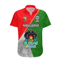 Papua New Guinea Rugby Hawaiian Shirt Rabaul Gurias PNG Polynesian Pattern - Wonder Print Shop