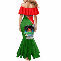 Papua New Guinea Rugby Mermaid Dress Rabaul Gurias PNG Polynesian Pattern - Wonder Print Shop