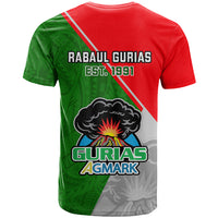 Papua New Guinea Rugby T Shirt Rabaul Gurias PNG Polynesian Pattern - Wonder Print Shop