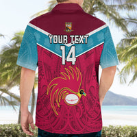 Custom Papua New Guinea Rugby Hawaiian Shirt Goroka Lahanis PNG Polynesian Pattern - Wonder Print Shop