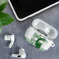 Zimbabwe Rugby Custom AirPods Case Come On Sables White Version - Wonder Print Shop
