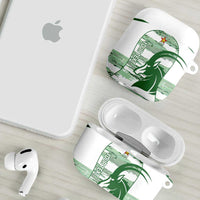 Zimbabwe Rugby Custom AirPods Case Come On Sables White Version - Wonder Print Shop