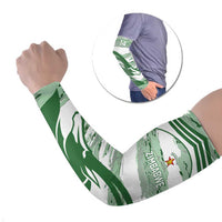 Zimbabwe Rugby Custom Arm Sleeves Come On Sables White Version - Wonder Print Shop