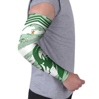 Zimbabwe Rugby Custom Arm Sleeves Come On Sables White Version - Wonder Print Shop