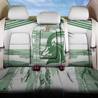 Zimbabwe Rugby Custom Back Car Seat Cover Come On Sables White Version - Wonder Print Shop