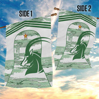 Zimbabwe Rugby Custom Garden Flag Come On Sables White Version - Wonder Print Shop