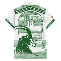 Zimbabwe Rugby Custom Hawaiian Shirt Come On Sables White Version - Wonder Print Shop