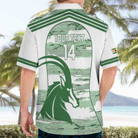 Zimbabwe Rugby Custom Hawaiian Shirt Come On Sables White Version - Wonder Print Shop
