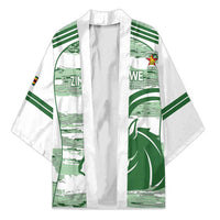 Zimbabwe Rugby Custom Kimono Come On Sables White Version - Wonder Print Shop