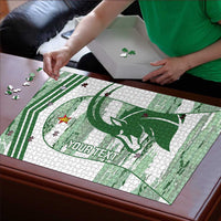 Zimbabwe Rugby Custom Puzzle Come On Sables White Version - Wonder Print Shop