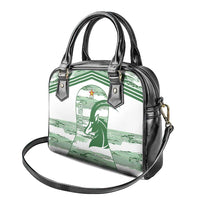 Zimbabwe Rugby Custom Shoulder Handbag Come On Sables White Version - Wonder Print Shop