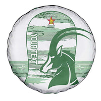 Zimbabwe Rugby Custom Spare Tire Cover Come On Sables White Version - Wonder Print Shop