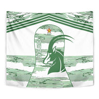 Zimbabwe Rugby Custom Tapestry Come On Sables White Version - Wonder Print Shop