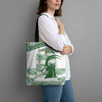 Zimbabwe Rugby Custom Tote Bag Come On Sables White Version - Wonder Print Shop