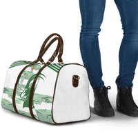 Zimbabwe Rugby Custom Travel Bag Come On Sables White Version - Wonder Print Shop