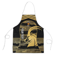 Zimbabwe Rugby Custom Apron Come On Sables Gold Black Version - Wonder Print Shop