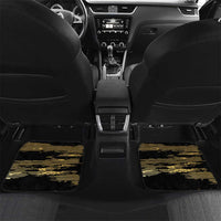 Zimbabwe Rugby Custom Car Mats Come On Sables Gold Black Version - Wonder Print Shop