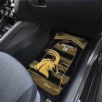 Zimbabwe Rugby Custom Car Mats Come On Sables Gold Black Version - Wonder Print Shop