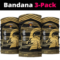 Zimbabwe Rugby Neck Gaiter Come On Sables Gold Black Version LT14