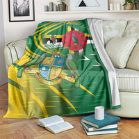 Dominica Independence Day Blanket 3 November Coat Of Arms - Wonder Print Shop