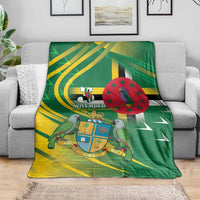 Dominica Independence Day Blanket 3 November Coat Of Arms - Wonder Print Shop