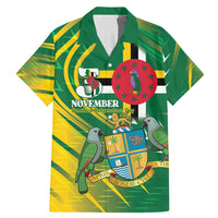 Dominica Independence Day Family Matching Mermaid Dress and Hawaiian Shirt 3 November Coat Of Arms - Wonder Print Shop