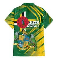 Dominica Independence Day Family Matching Mermaid Dress and Hawaiian Shirt 3 November Coat Of Arms - Wonder Print Shop
