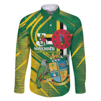 Dominica Independence Day Family Matching Mermaid Dress and Hawaiian Shirt 3 November Coat Of Arms - Wonder Print Shop