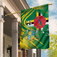 Dominica Independence Day Garden Flag 3 November Coat Of Arms - Wonder Print Shop