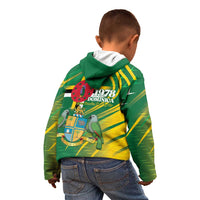 Dominica Independence Day Kid Hoodie 3 November Coat Of Arms - Wonder Print Shop