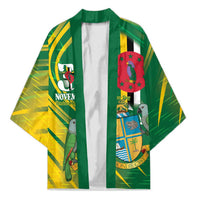 Dominica Independence Day Kimono 3 November Coat Of Arms - Wonder Print Shop