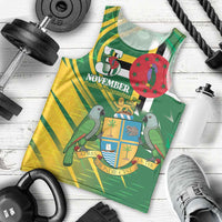 Dominica Independence Day Men Tank Top 3 November Coat Of Arms - Wonder Print Shop
