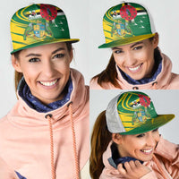 Dominica Independence Day Mesh Trucker Cap 3 November Coat Of Arms - Wonder Print Shop