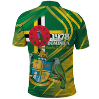 Dominica Independence Day Polo Shirt 3 November Coat Of Arms - Wonder Print Shop